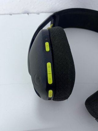 Cascos inalambricos g435 gamin negros y amarillos