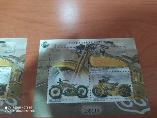 Sellos España Vehículos Época Harley Davidson