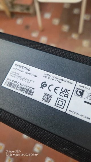 Barra de Sonido Samsung