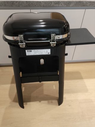 Barbacoa Eléctrica Weber Lumin 1000 con soporte