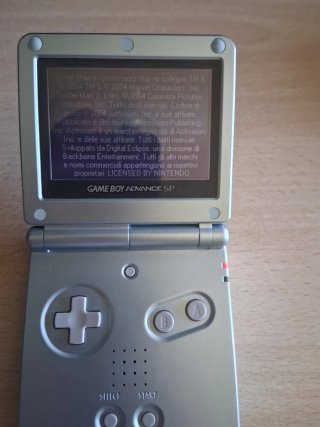 Game Boy Advance SP Pearl Blue pari al nuovo