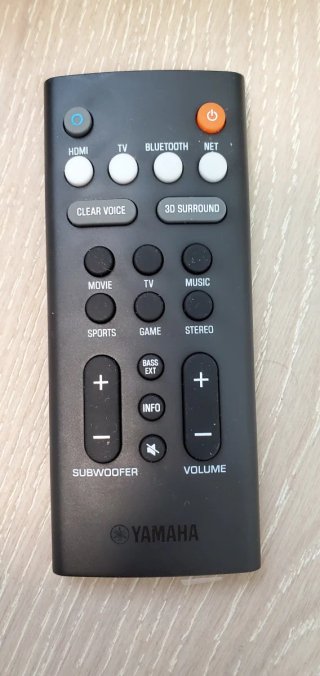 Barra de Sonido Yamaha YAS-109 Negra