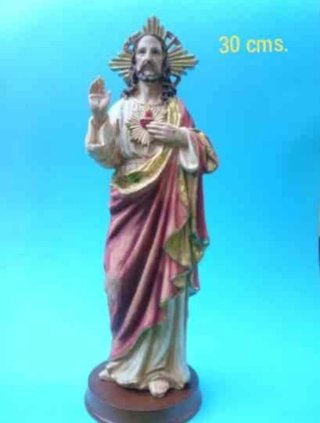 Corazón de Jesús de  15 y 30  cms.