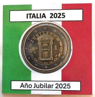 Moneda Italia Jubileo 2025