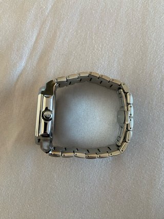 Reloj Para Hombre Negro/Plata