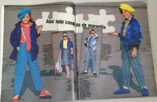 Revista Burda Especial Colegiales de 1986