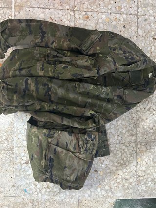 Traje Militar Boscoso Pixelado Talla 1N