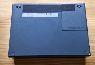 Portátil 386 retro años 90