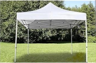 Gazebo 3x3 a fisarmonica