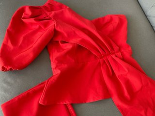 Conjunto Barbara Torrijos Rojo