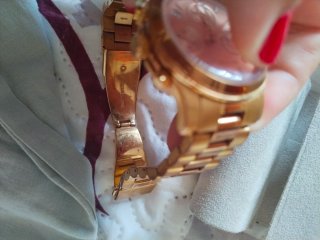 Reloj Michael Kors Dorado Rosado mujer