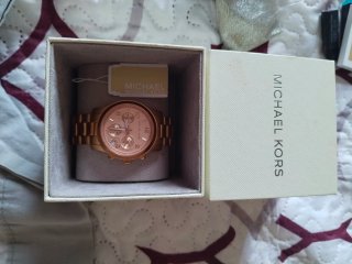 Reloj Michael Kors Dorado Rosado mujer
