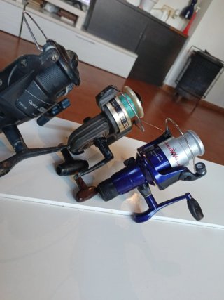Pack 3 carretes de pesca