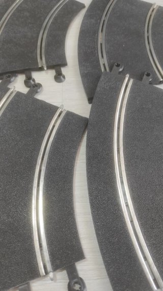 Scalextric Lote 10 Curva Estandar Tecnitoys