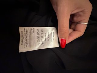 Abito RED Valentino nero tulle