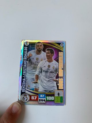 Cromos Adrenalyn Duos Imparables Neymar/Messi
