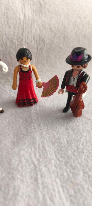 Lote Playmobil Flamenca y Caballo
