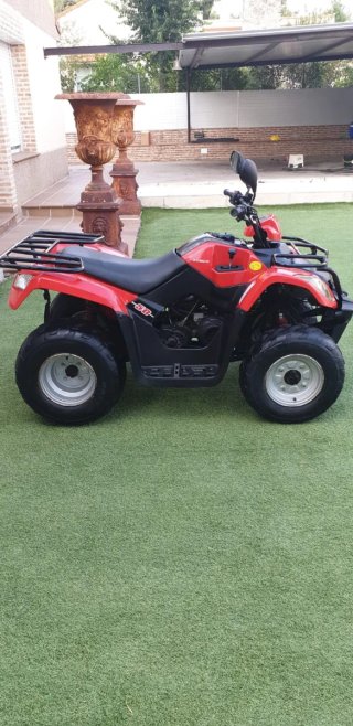 Kymco MXU 50 Reverse Rojo