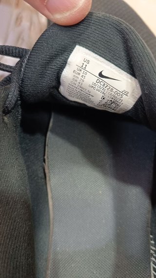 Zapatillas Nike Revolution 6 Negras Talla 45