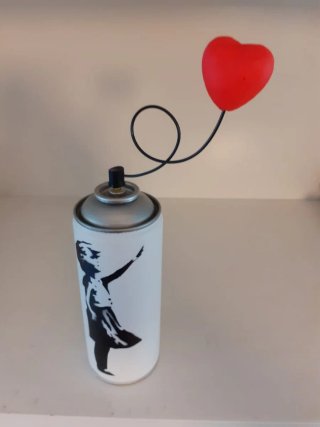 Bomboletta spray Girl Balloon
