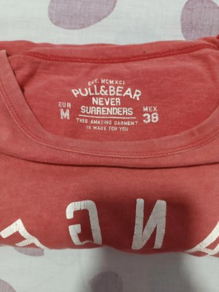 Camiseta Hombre Roja