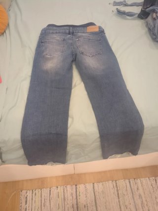 Pantalón premamá azul