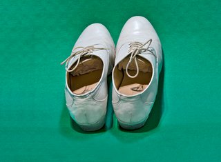 Scarpe da ballo uomo in pelle + Flacone coprente