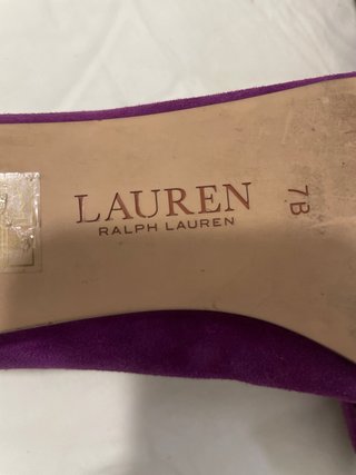 Zapatos Lauren Ralph Lauren Morados Talla 38