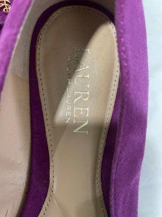 Zapatos Lauren Ralph Lauren Morados Talla 38