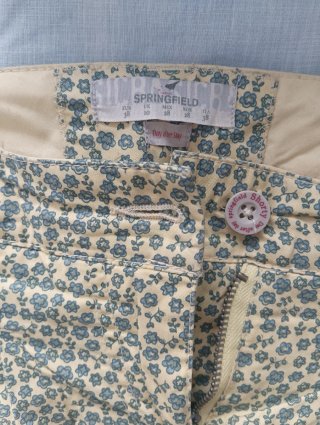 Pantalón corto mujer Springfield floral