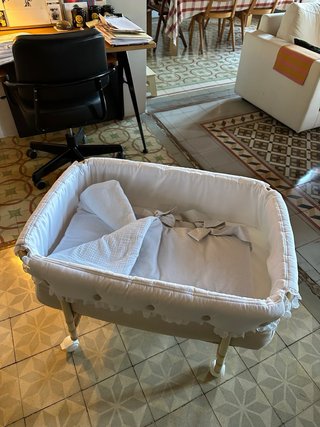 Cuna de bebé plegable