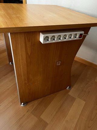 Mesa de ordenador/estudio de madera