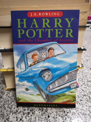 3 libros saga Harry Potter Bloomsbury en inglés