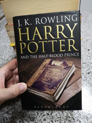 3 libros saga Harry Potter Bloomsbury en inglés