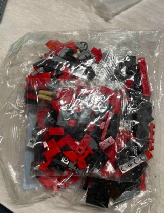 Coche deportivo rojo- lego