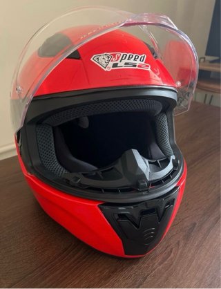 Casco Moto LS2 Speed Rojo Nuevo