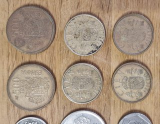 Lote de monedas antiguas de Pesetas