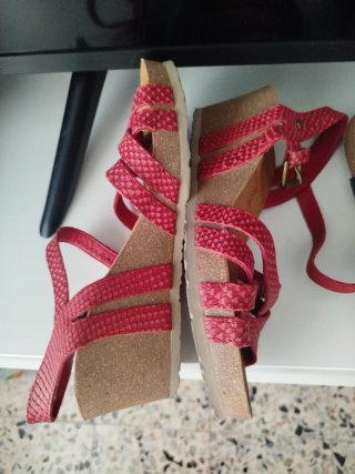 Sandalias Panama Jack rosas