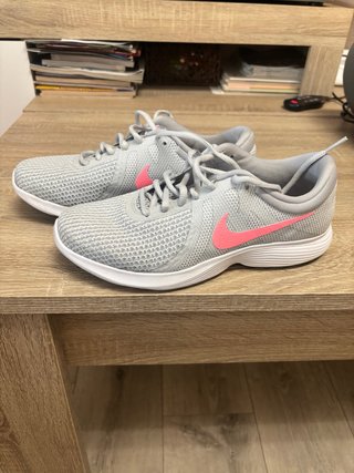 Zapatillas Nike grises y rosas T39