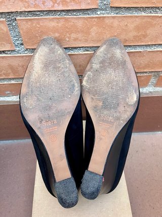 Zapatos tacón cuña negros Marca Sfera femme