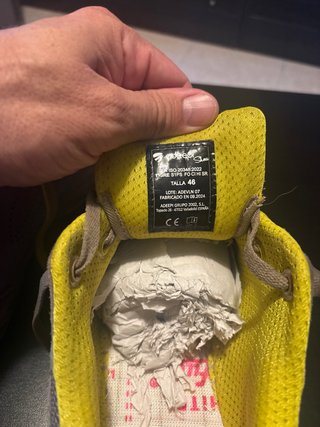Zapatos de seguridad Adeepi Marrón/Amarillo