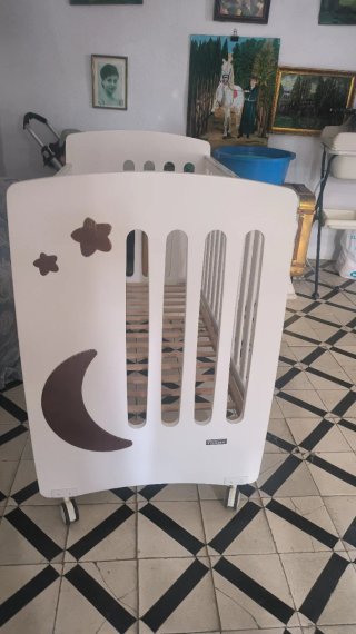 Cuna bebé con colchón