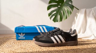 Zapatillas Adidas Samba Negras y Blancas talla 38