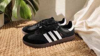 Zapatillas Adidas Samba Negras y Blancas talla 38