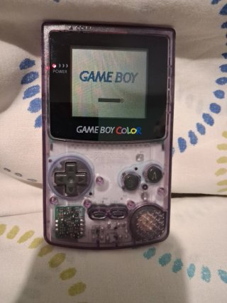 Game Boy Color Morado Transparente