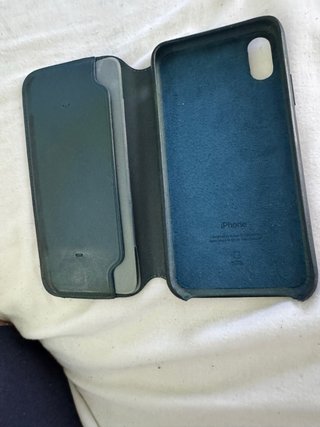 Funda iPhone X Piel Original Leather Folio Apple