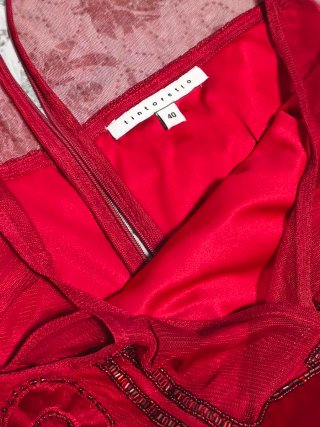 Vestido de fiesta rojo