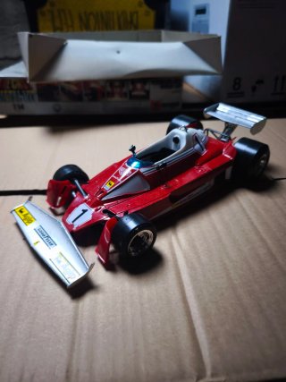 Burago Ferrari 312 World Cup 1/14