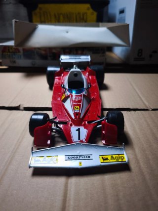 Burago Ferrari 312 World Cup 1/14