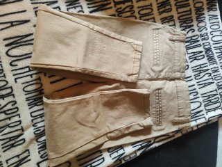 Pantalón niño beige, 116 cm,  talla 5, 6